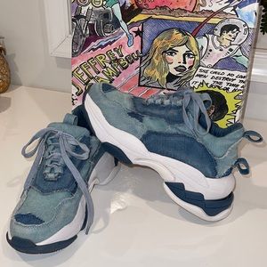 Jeffrey Campbell chunky denim sneaker